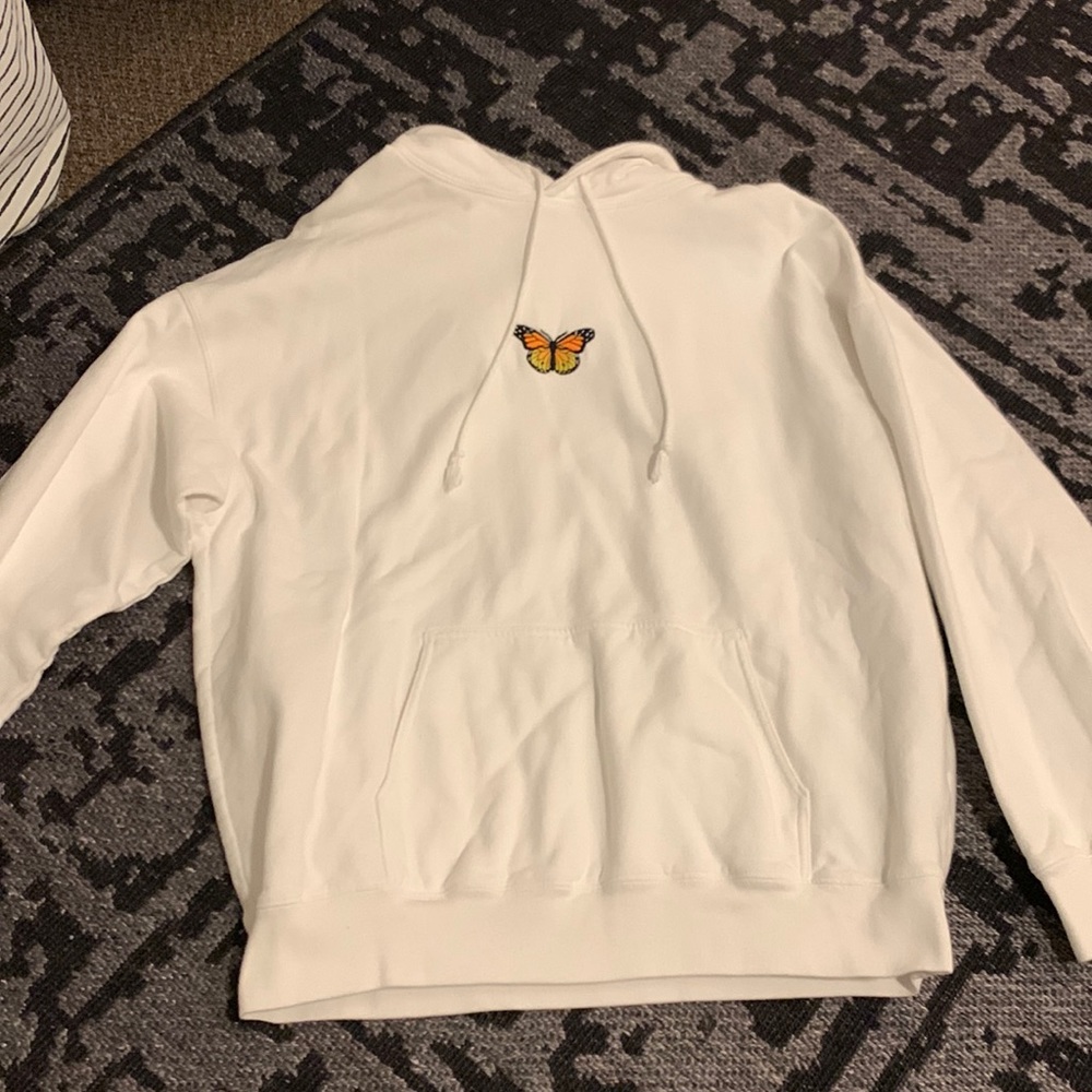 Brandy Melville Oversized Butterfly hoodie